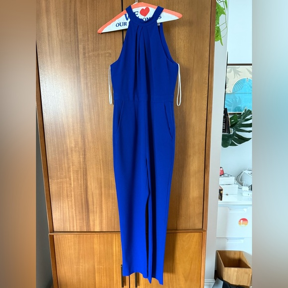 Julia Jordan Deep Purple Jumpsuit - Picture 1 of 4